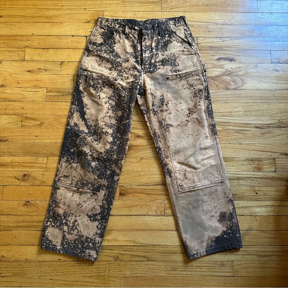 Carhartt bleached carpenter pants